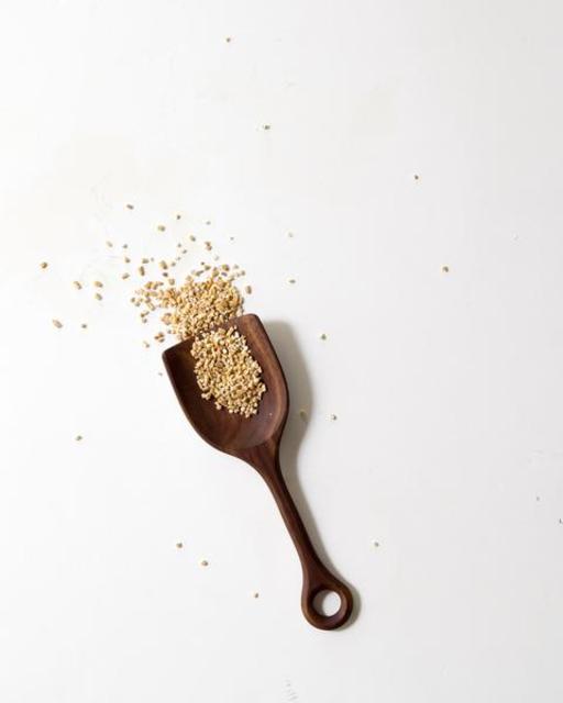 Walnut Grain Scoop