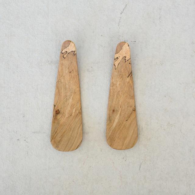 Spalted Maple Salad Servers