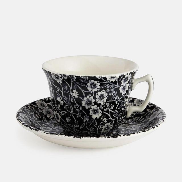 Burleigh Calico Teacup and Saucer