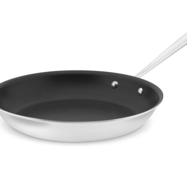 All-Clad Tri-Ply Stainless-Steel Nonstick Fry Pan, 12"