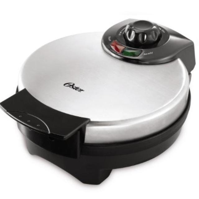 Oster CKSTWF2000 Belgian Waffle Maker, Stainless Steel