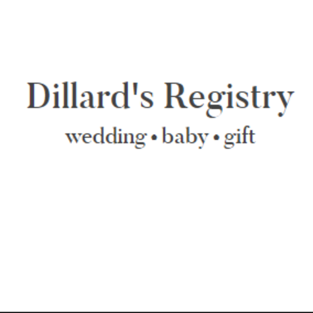Dillard's Registry