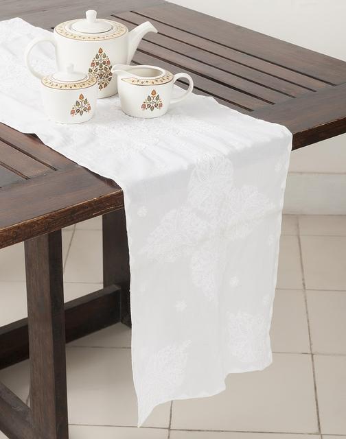 Cotton Chikankari Sankapl Runner