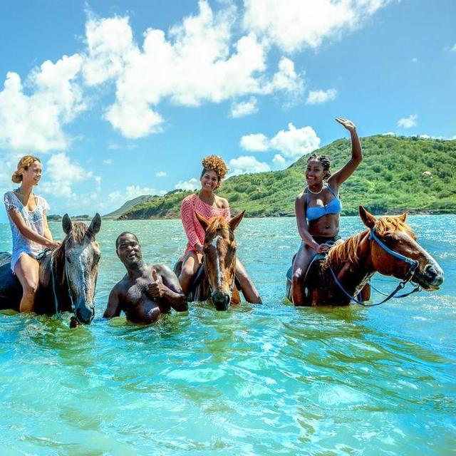 Horseback Ride & Swim in Saint Lucia
