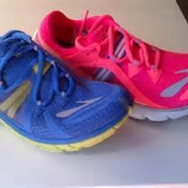 His and Hers Running Shoes