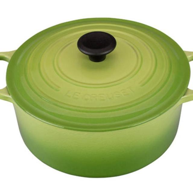 Le Creuset 5.5 Quart Round French Oven, Palm