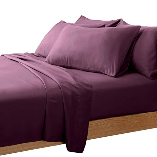 6 Piece Soft Bed Sheet Set