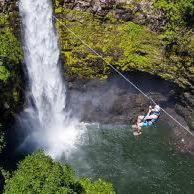 Ziplining