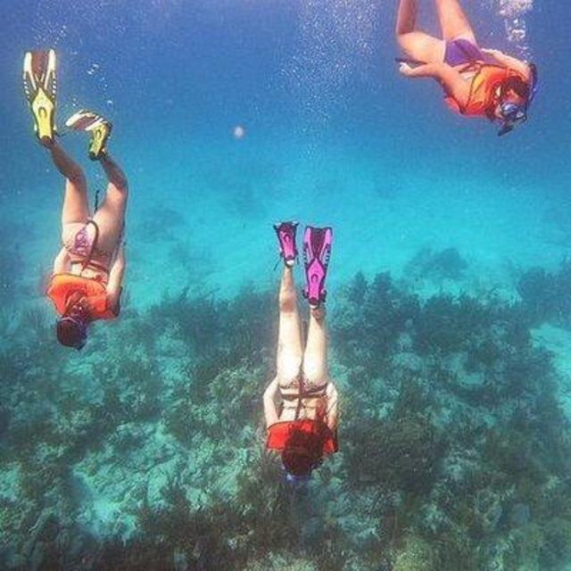 Snorkeling on Honeymoon