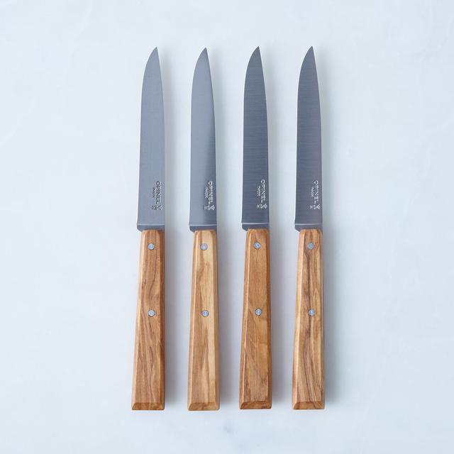 Opinel Olive Wood Table Knives (Set of 4)