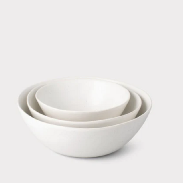 Fable Ceramic Nested Serving Bowls