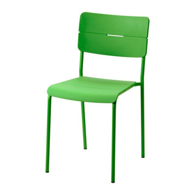 VÄDDÖ				Chair, outdoor, white