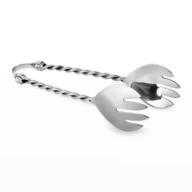 Paloma Serving Tongs with Braided Wire