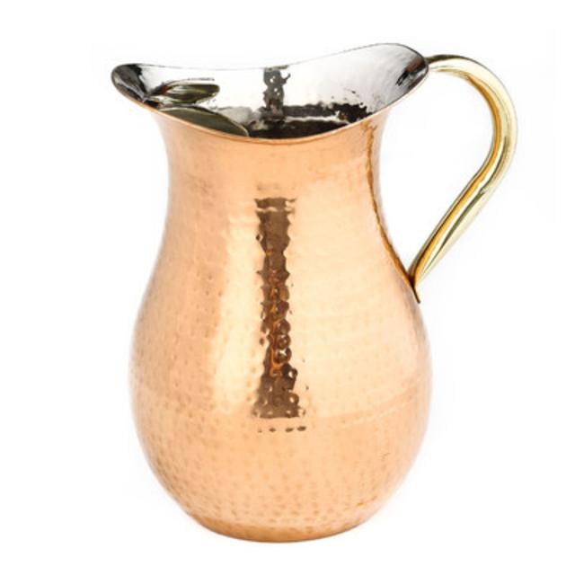 Hammered Pitcher