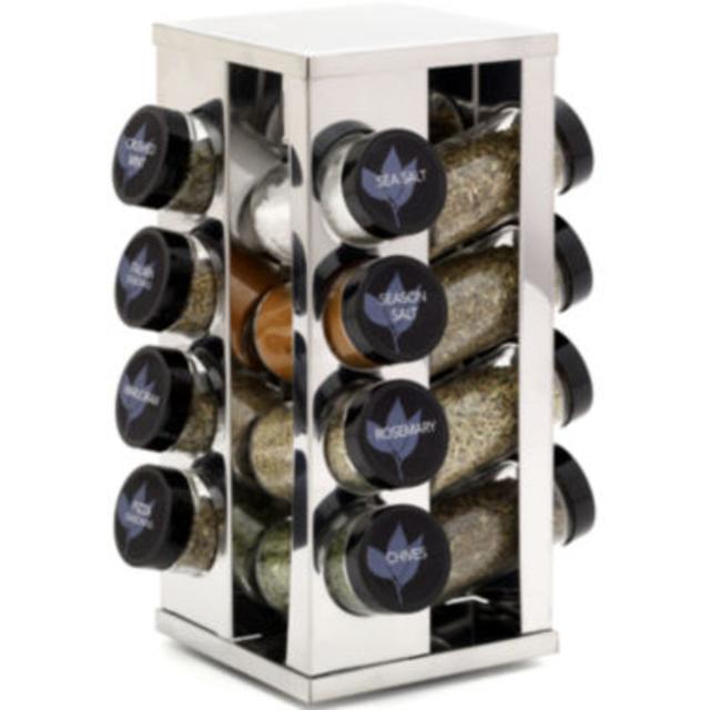 Kamenstein 16-Jar Revolving Spice Rack
