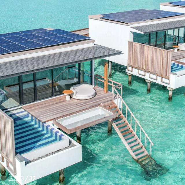 Honeymoon Overwater Villa stay in the Maldives