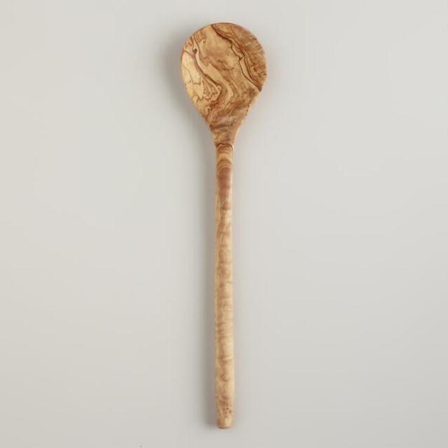Round Olivewood Spoon