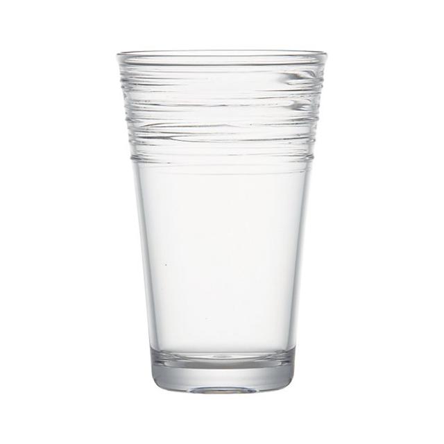 Swirl Acrylic Cooler Glass