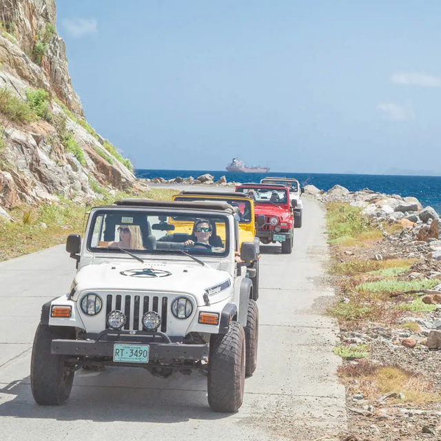 Tortola Jeep Tour On Our Honeymoon