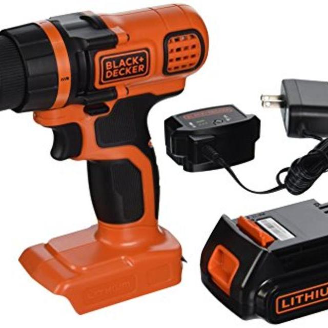 BLACK+DECKER LDX120C 20-Volt MAX Lithium-Ion Cordless Drill/Driver