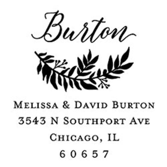 Custom Address Stamp