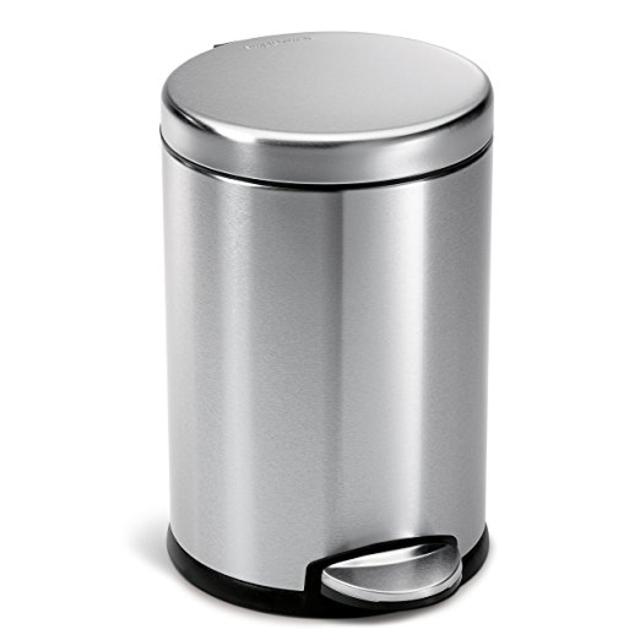 simplehuman Bathroom Step Trash Can