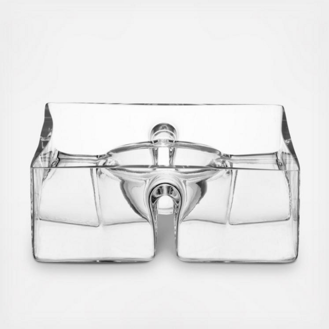 LSA International Serve Square Platter 9in