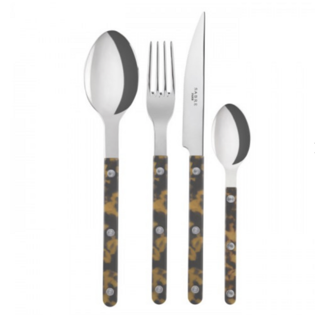 Sabre Bistrot Tortoise 24-Pc Setting