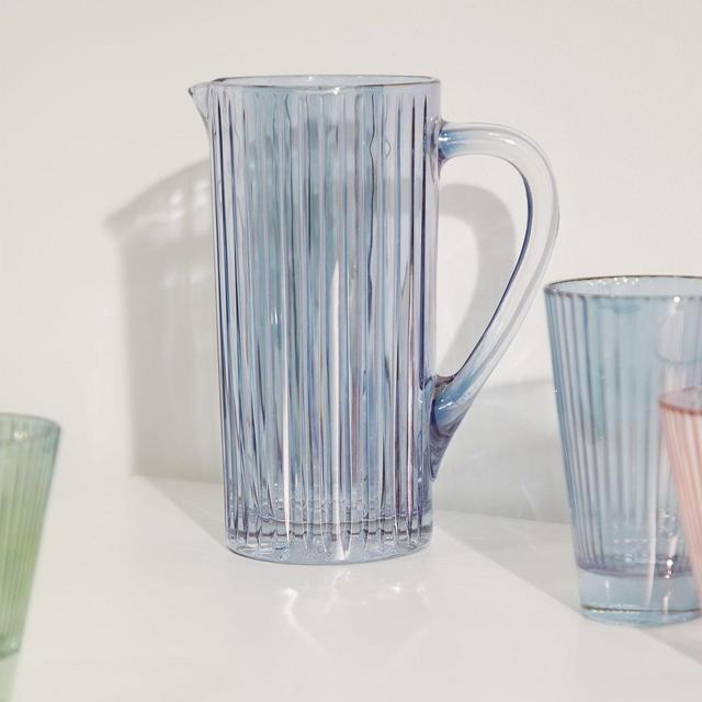 Luisa Beccaria Iridescent glass jug