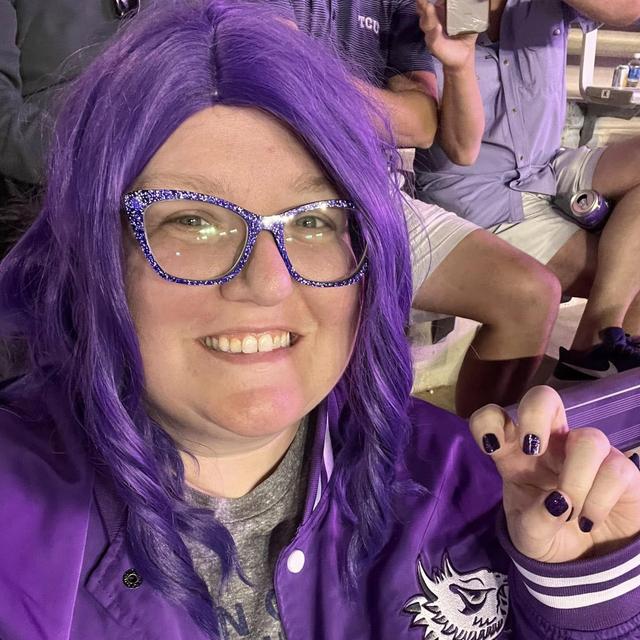 TCU Game - New Gameday Wig