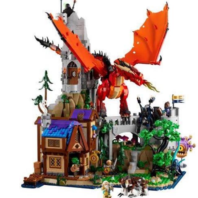 Dungeons & Dragons: Red Dragon's Tale Lego Set