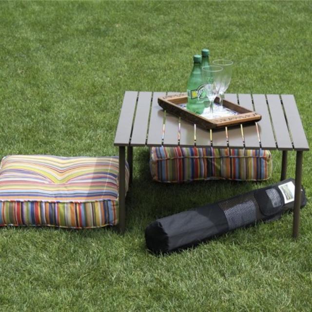 TIAB Low Table In A Bag Aluminum Adirondack Side Table