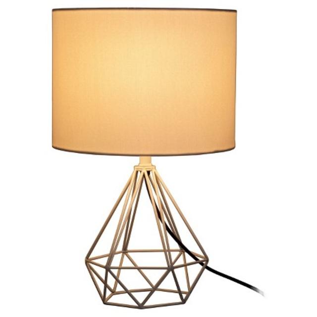 Geometric Metal Small Table Lamp (Includes CFL bulb) - Room Essentials™