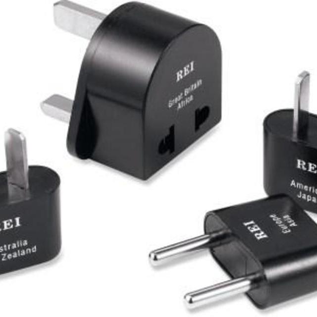 REI Universal Adapter Plug Kit  - Set of 4