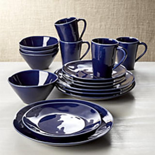 Marin Dark Blue Dinner Plate