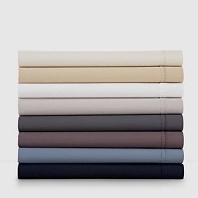 Oake Solid Sheet Set, Queen - Color: Zinc