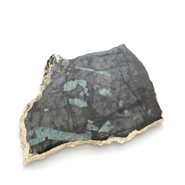 ANNA new york by RabLabs Kiva Medium Pure Emerald & Gold Platter - Bloomingdale's Exclusive