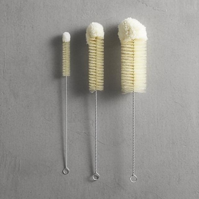 Redecker ® Set of 3 Bottle Brushes