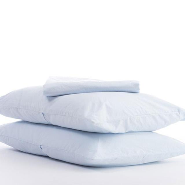 Cal King Percale Sheet Set With top sheet in Ash