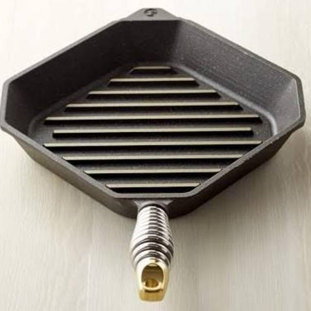 Finex Cast-Iron Grill Pan, 10" | Williams Sonoma - Grill Pans - Griddles - Cookware