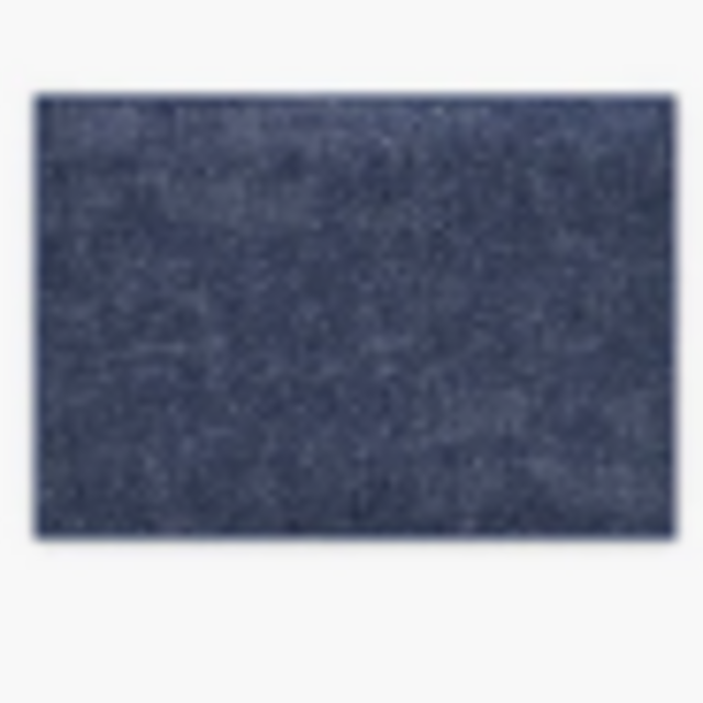 Solid Navy Blue Bath Mat