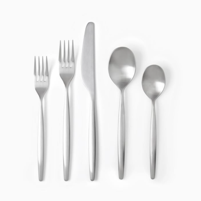 Sidney Flatware Sets - Satin - 20 Piece