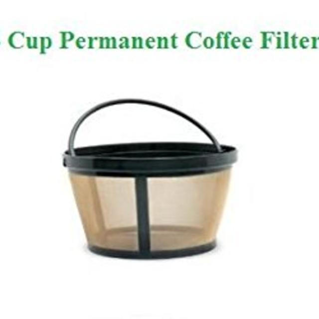 1 X 4-Cup Basket Style Permanent Coffee Filter fits Mr. Coffee 4 Cup Coffeemakers (With Handle)