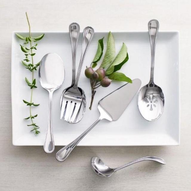 Entertaining Essentials 6-Piece Serving Utensils Set