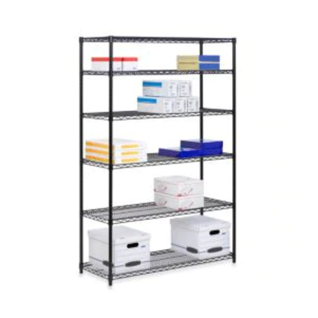 Honey-Can-Do® Brushed Steel 6-Tier Shelving Unit