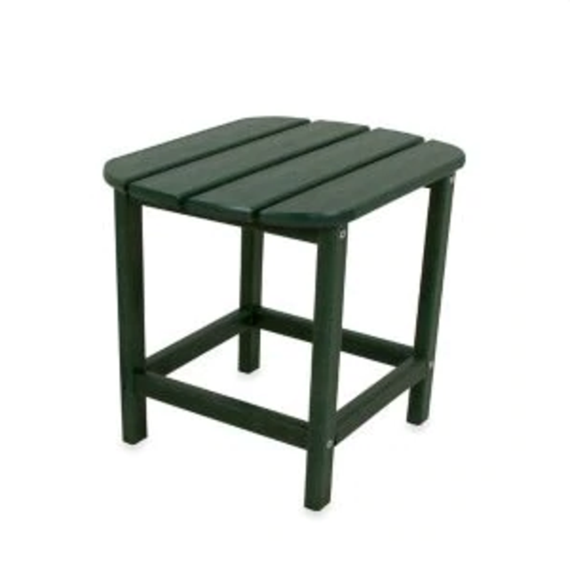 POLYWOOD® Folding Adirondack Side Table in Green