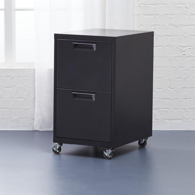 TPS carbon 2-drawer filing cabinet