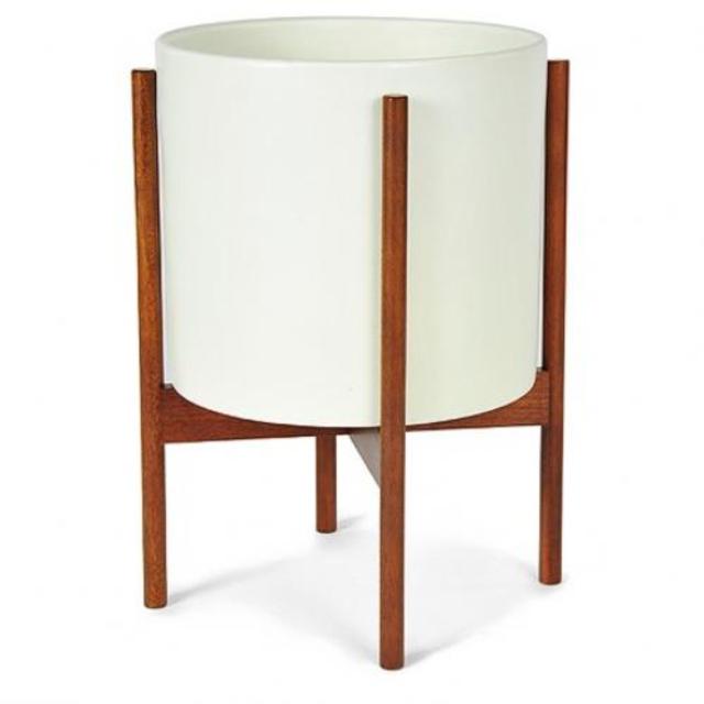 Modernica Case Study Cylinder Planter in White