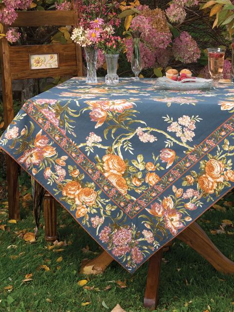 Conservatory Tablecloth - Smoke 60 x 108