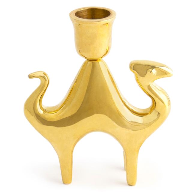 Brass Camel Candle Holder